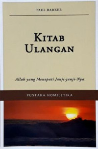 Image of Kitab Ulangan : Allah Yang Menepati Janji-Janji - Nya